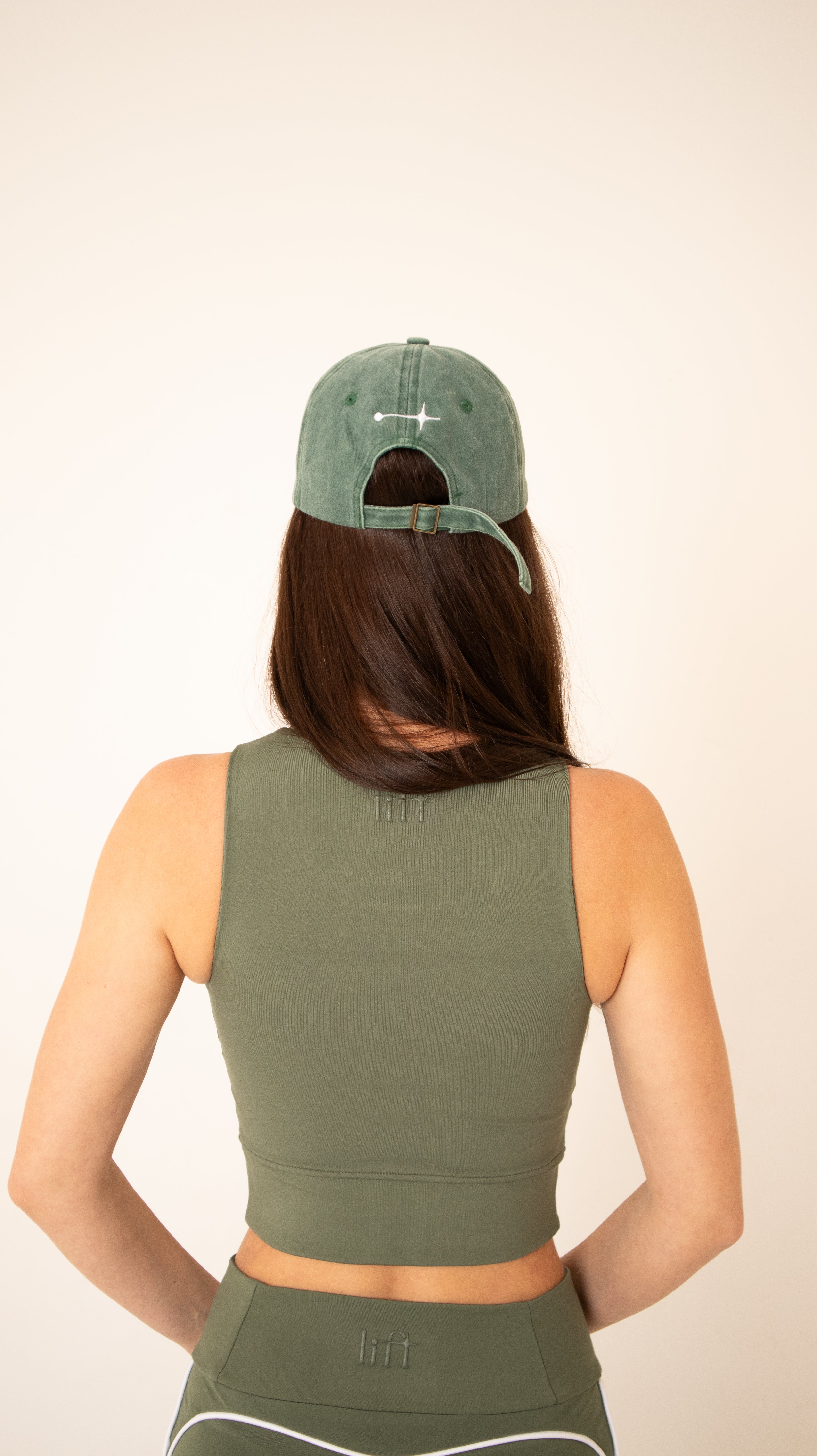 Washed Embroidered Spark Cap