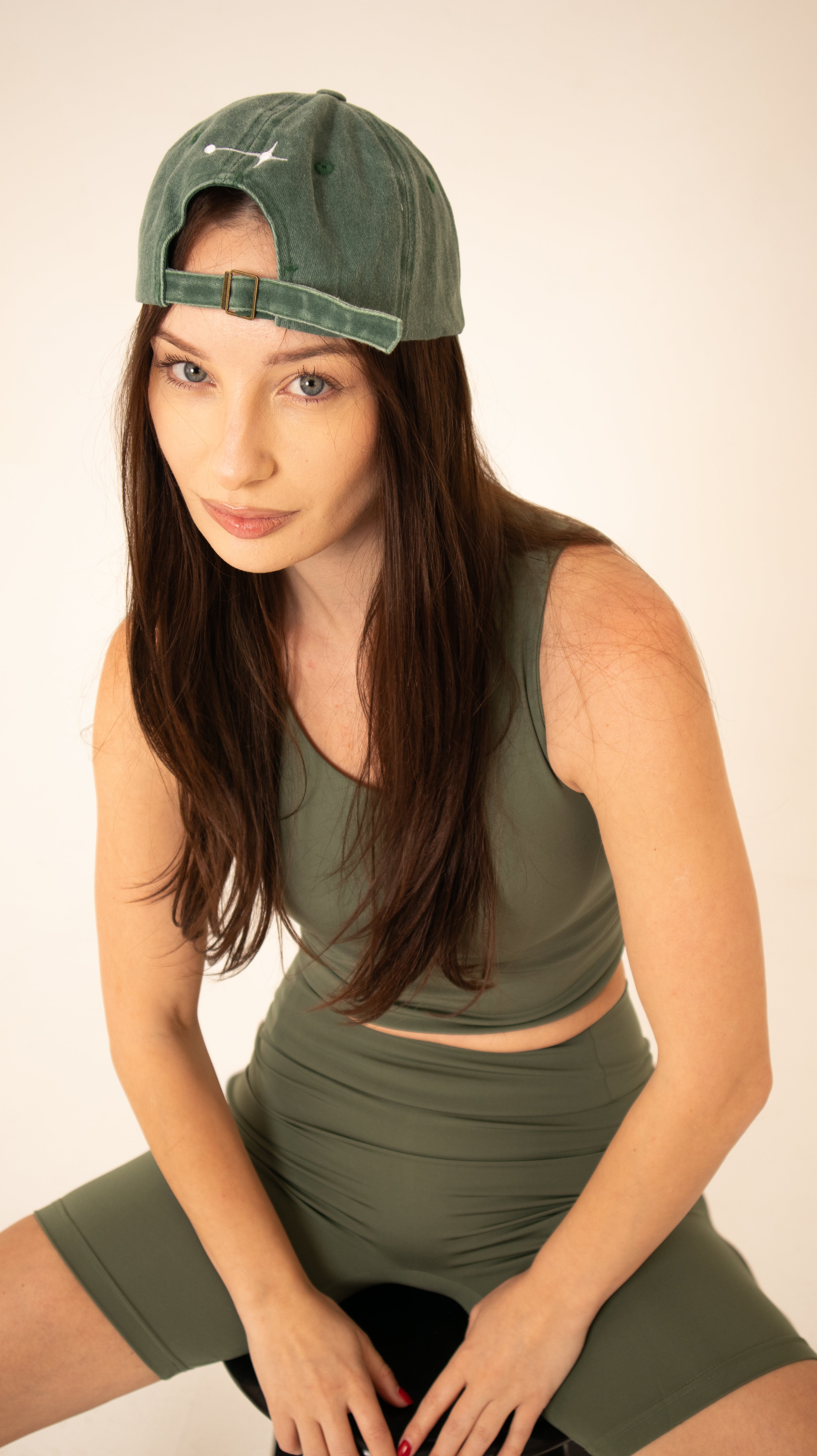 Washed Embroidered Spark Cap