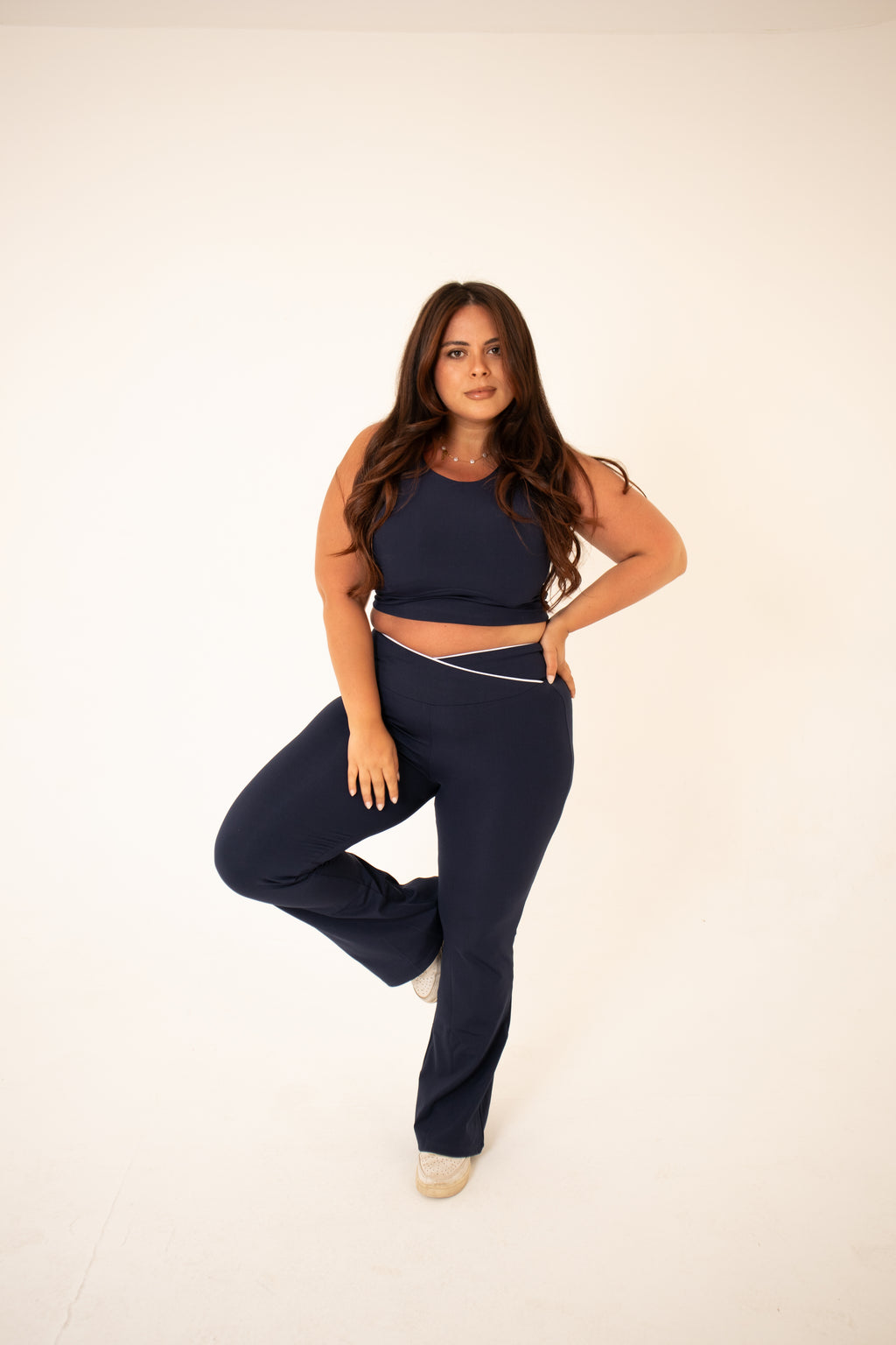 Sculpt Crossover Flare Pants
