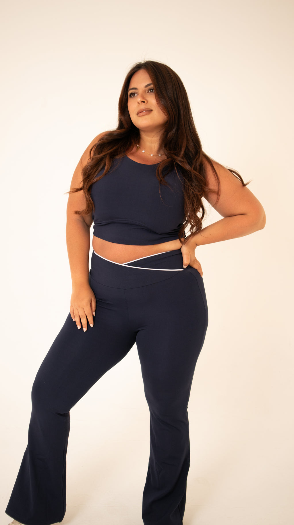 Sculpt Crossover Flare Pants