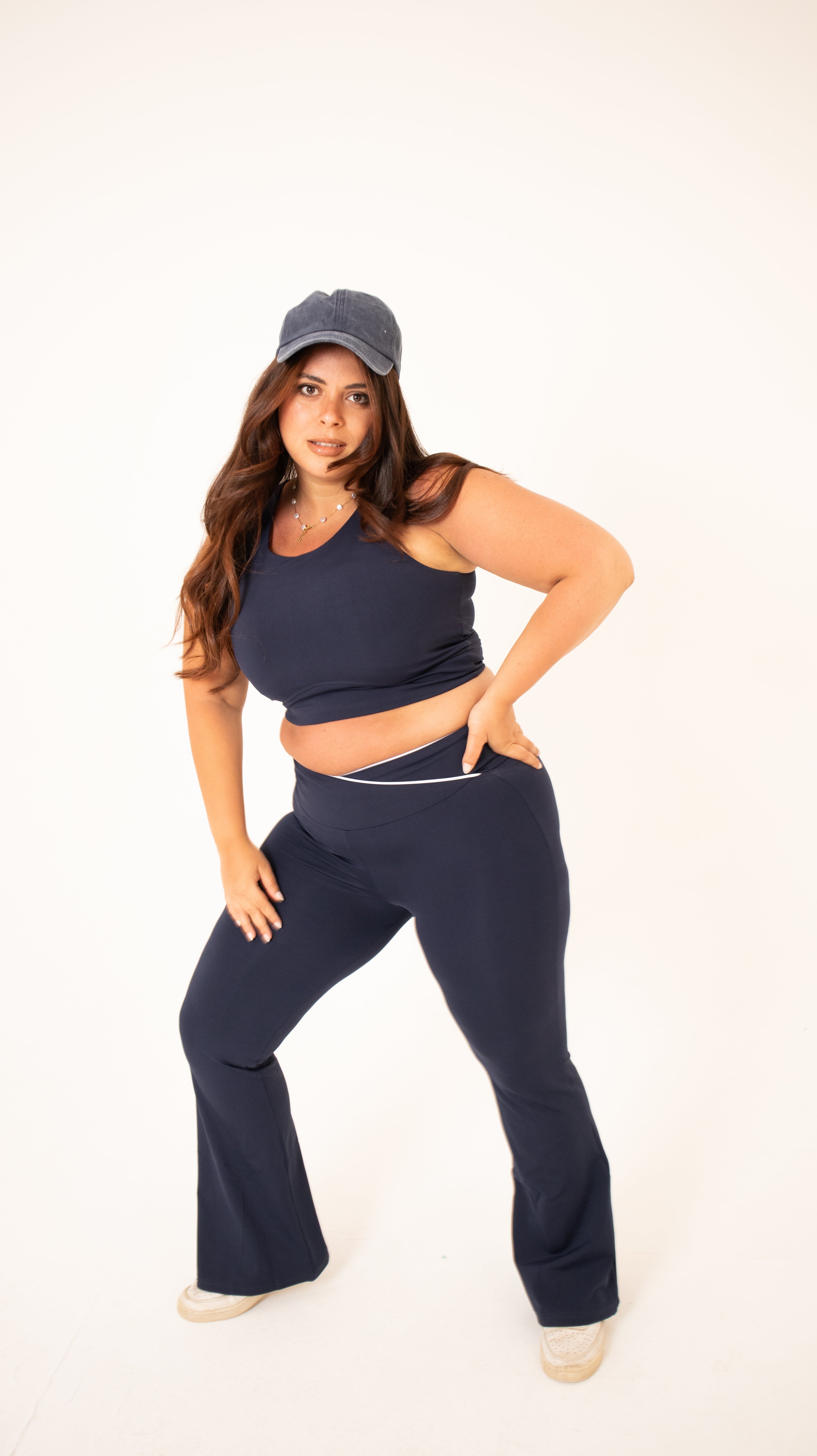 Sculpt Crossover Flare Pants